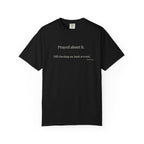 Still checking T-shirt
