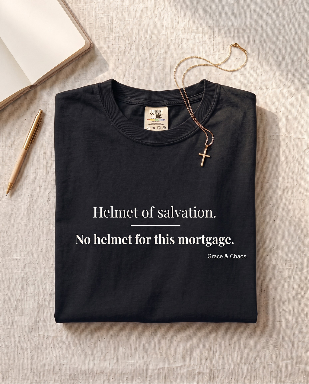 Helmet of salvation T-shirt