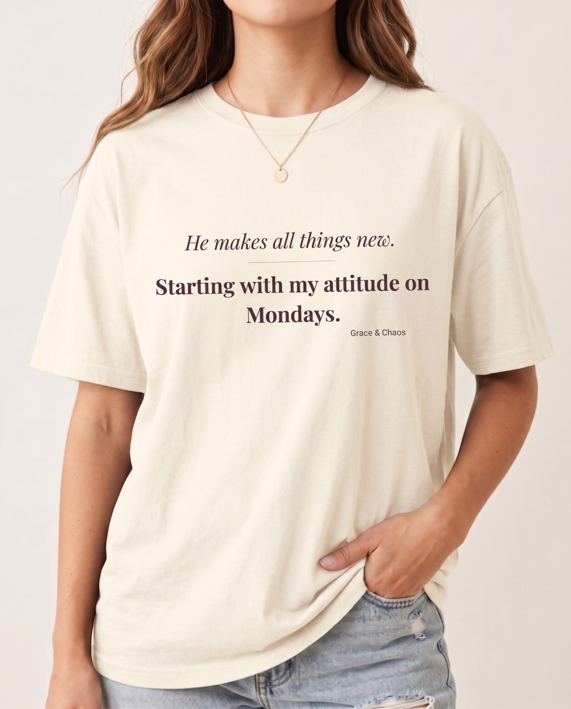 He makes all things new T-shirt