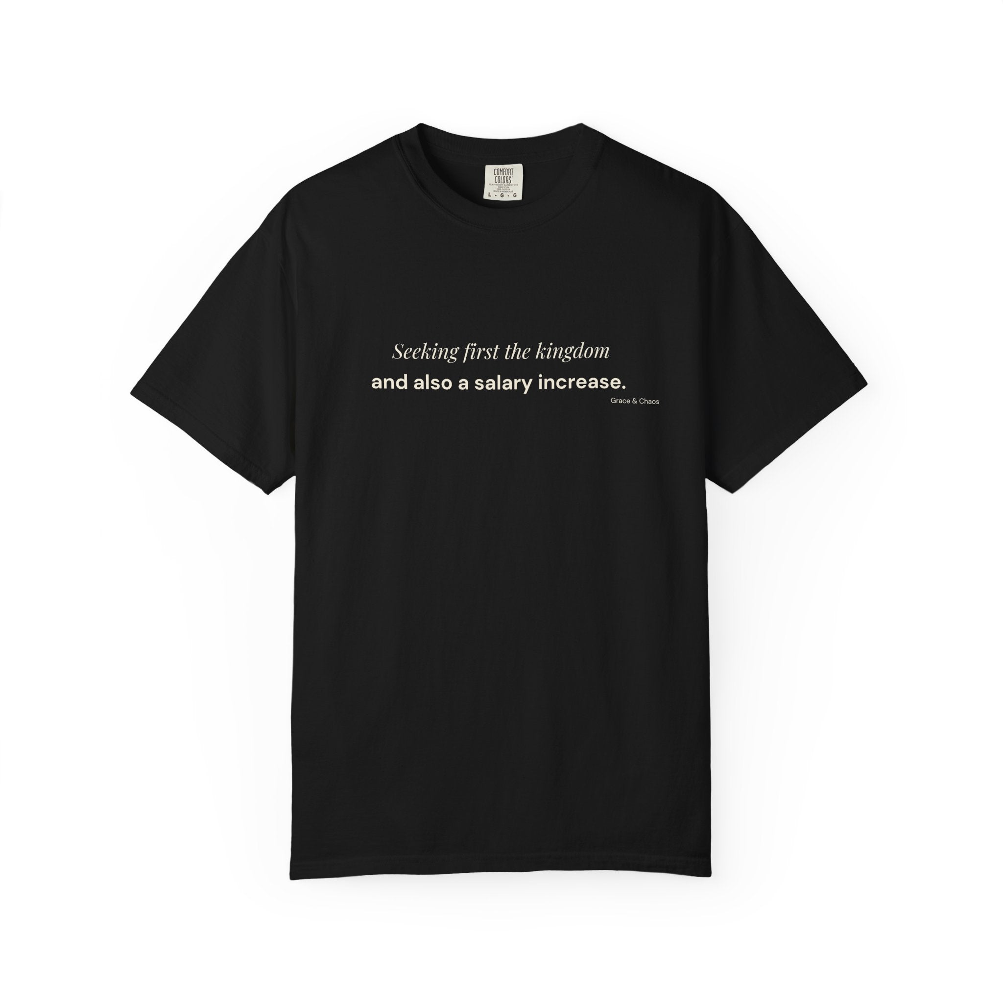 Seeking first the kingdom T-shirt