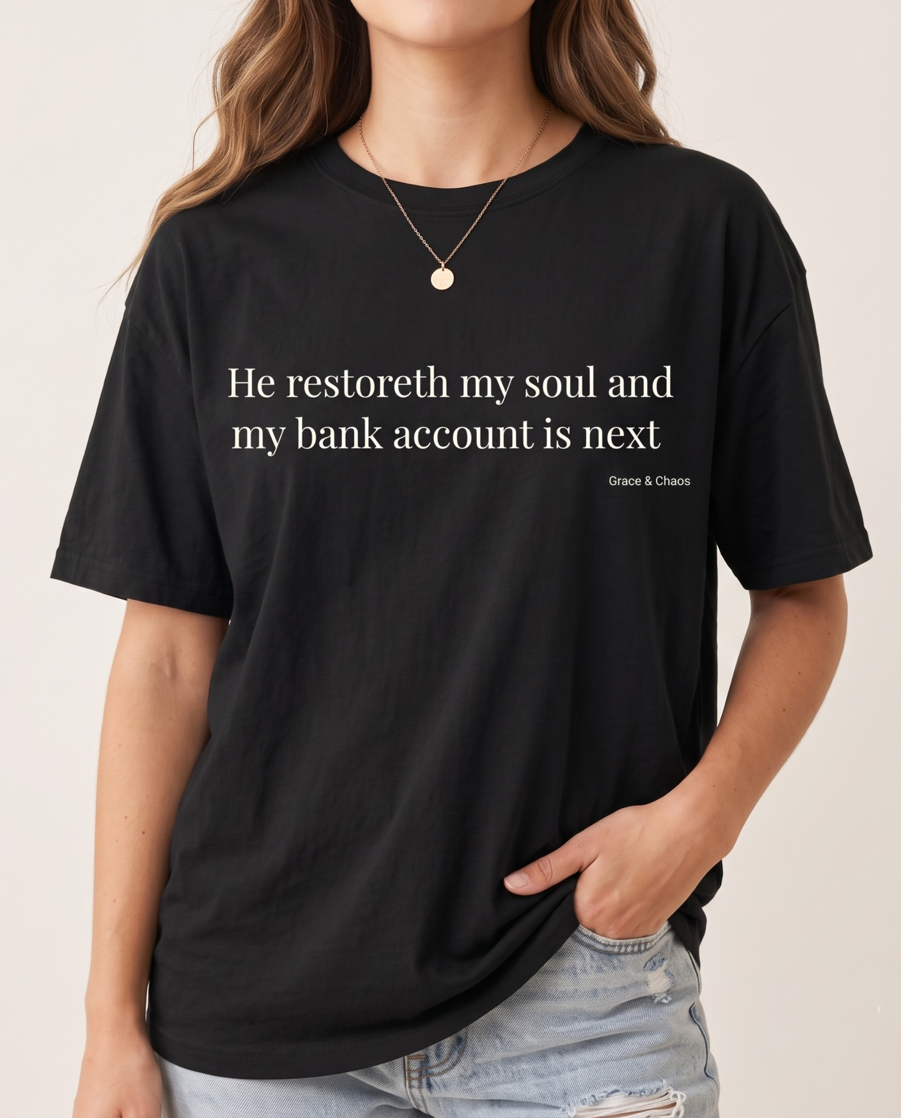 He restoreth T-shirt
