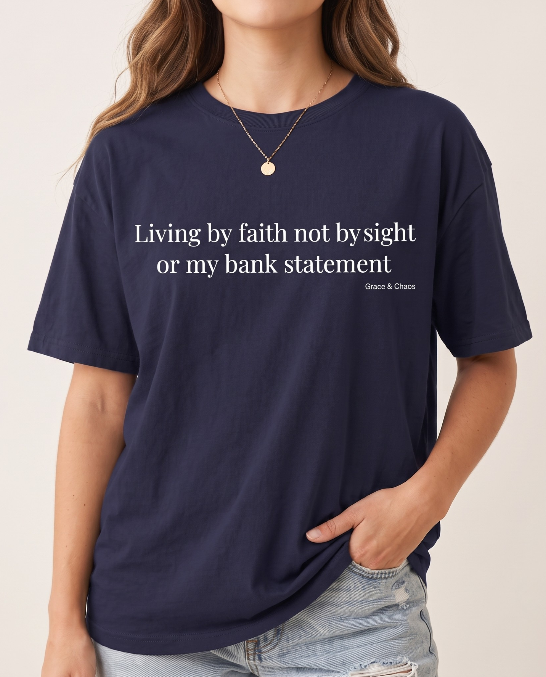Living by faith T-shirt