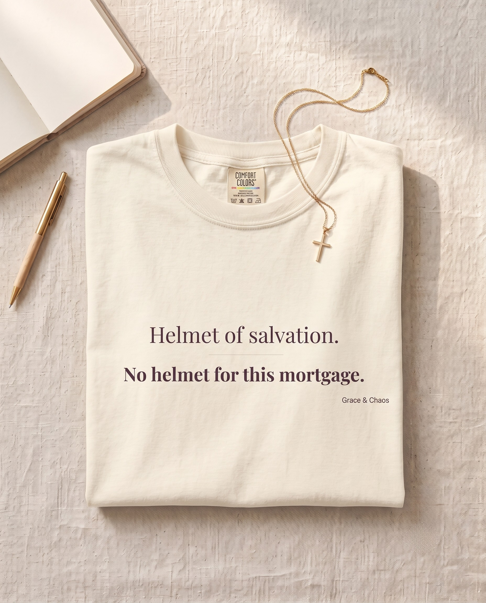 Helmet of salvation T-shirt