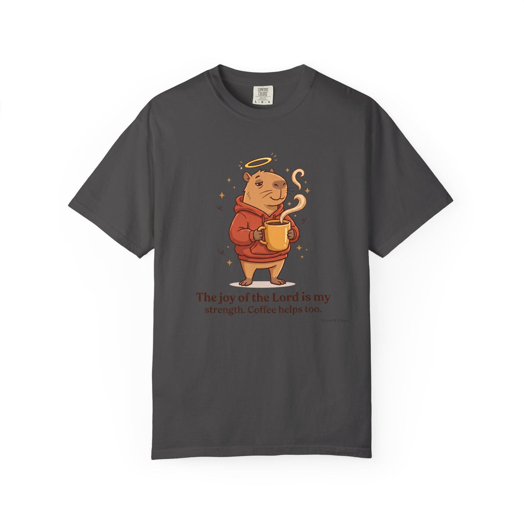 Coffee helps too T-shirt