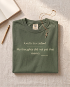 God is in control T-shirt