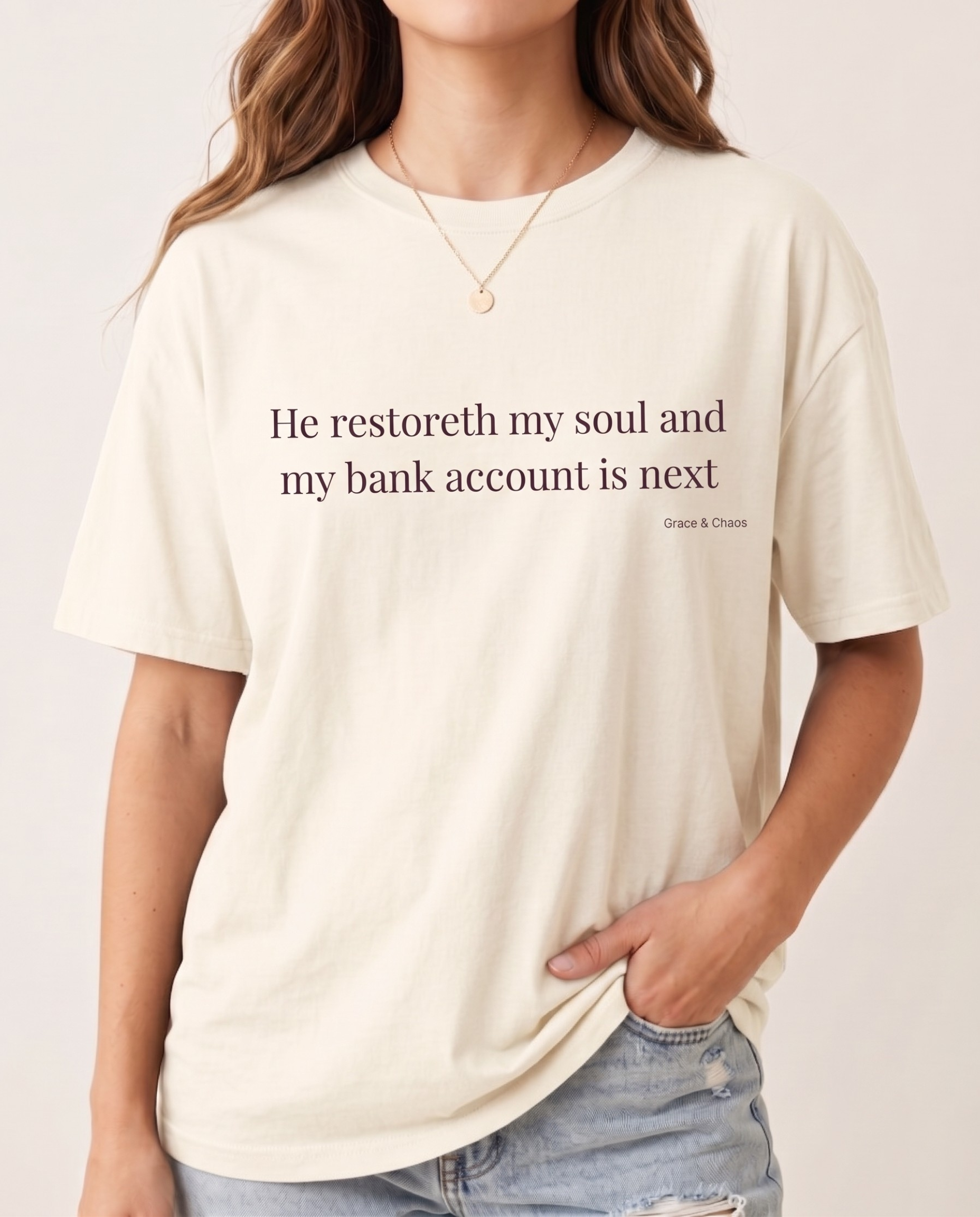He restoreth T-shirt