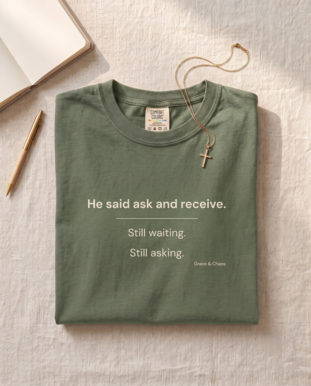 He said ask T-shirt