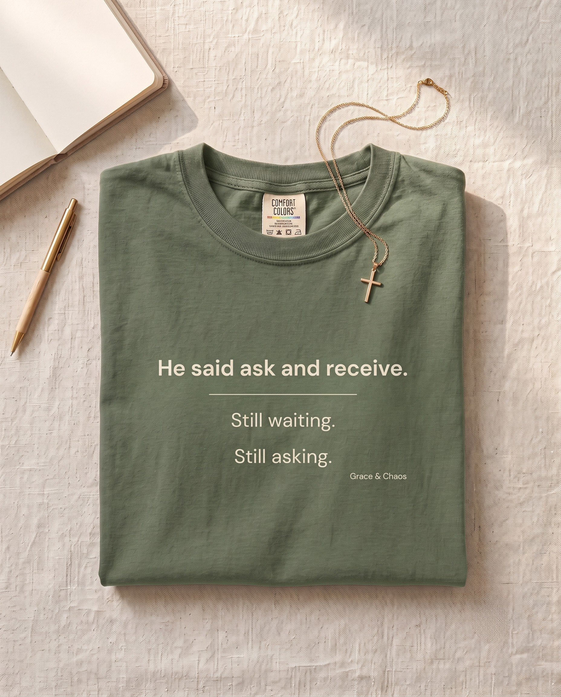 He said ask T-shirt