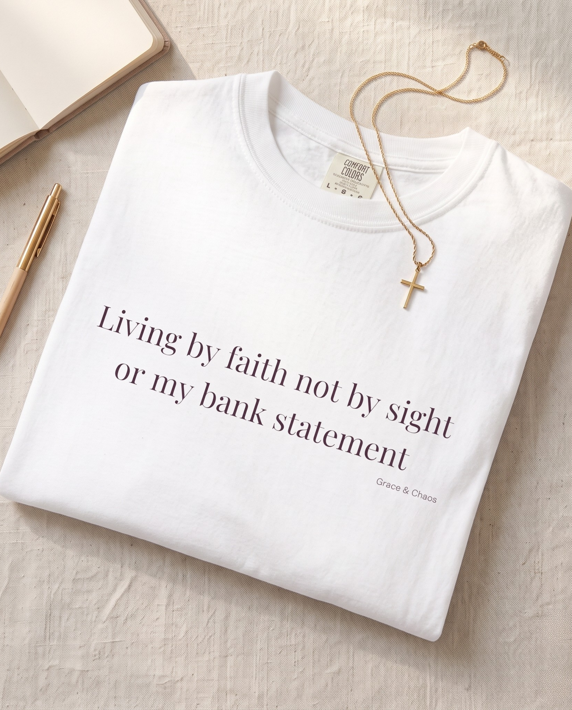 Living by faith T-shirt