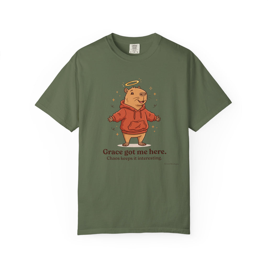 Grace got me here T-shirt