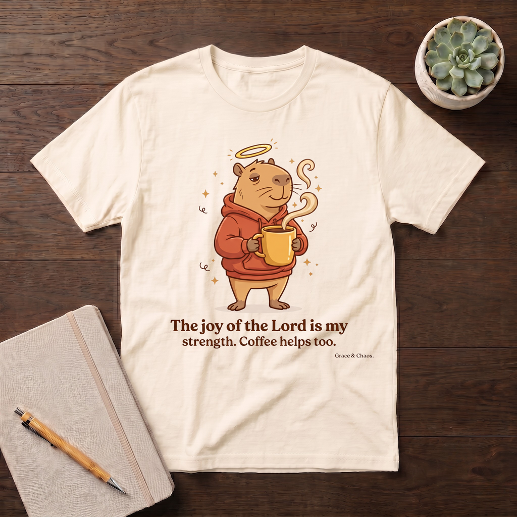 Coffee helps too T-shirt