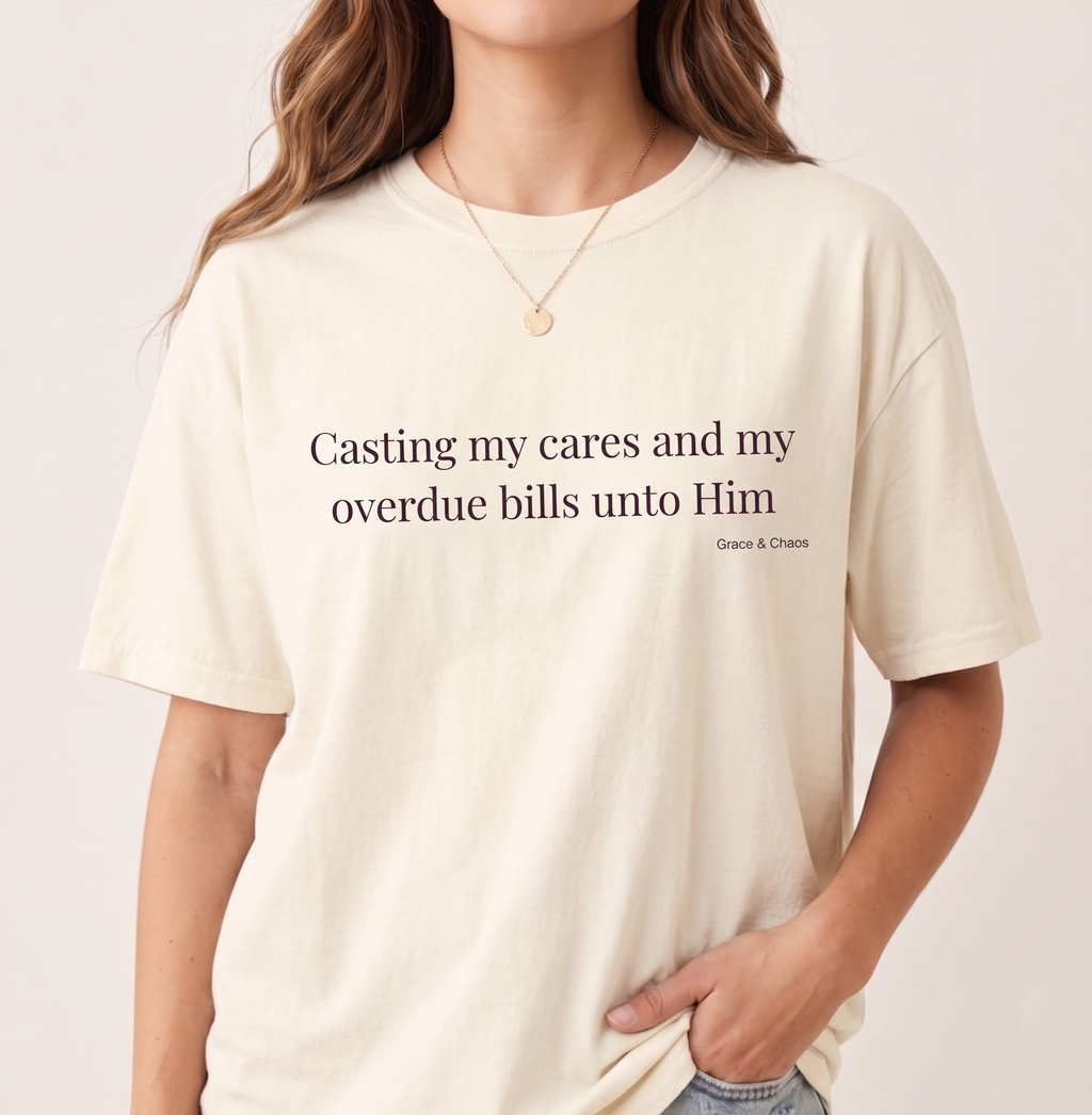 Casting my cares T-shirt
