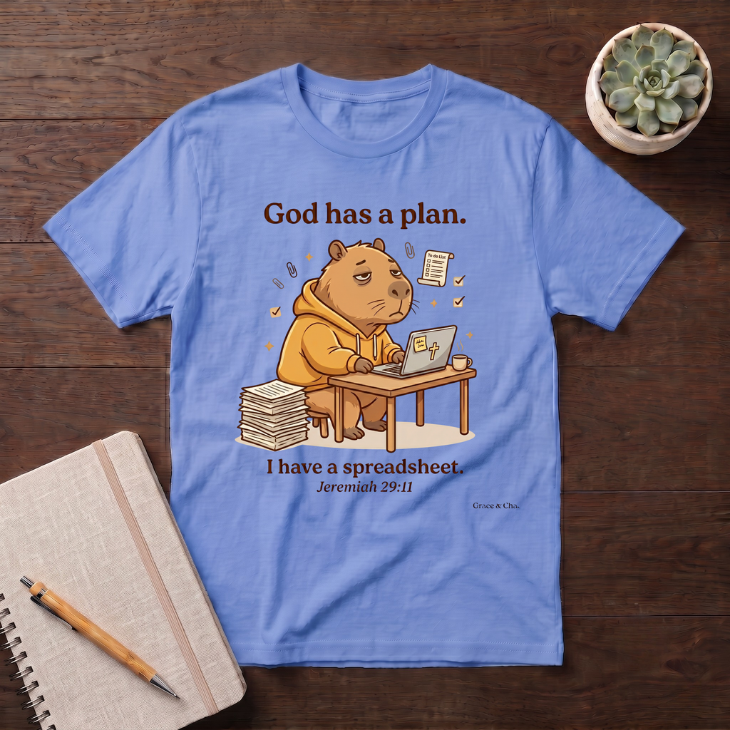 God has a plan T-shirt
