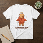 Grace got me here T-shirt