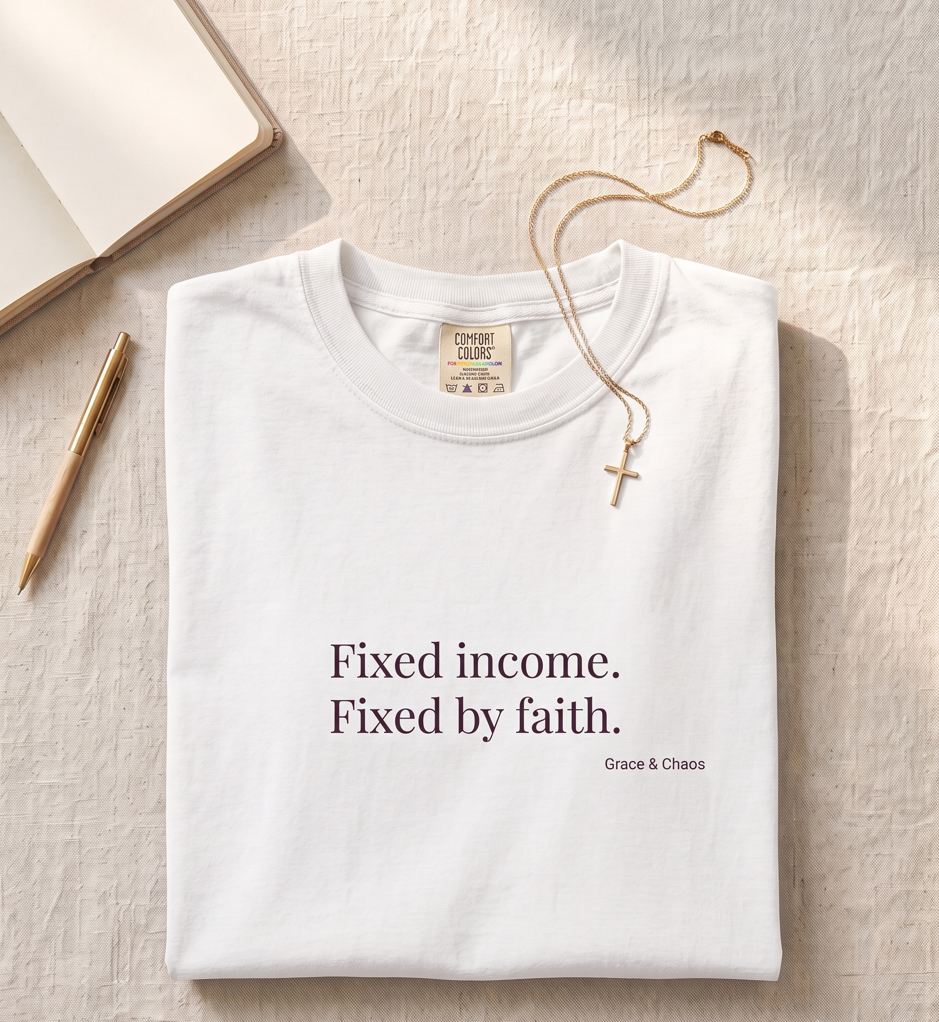 Fixed by faith T-shirt