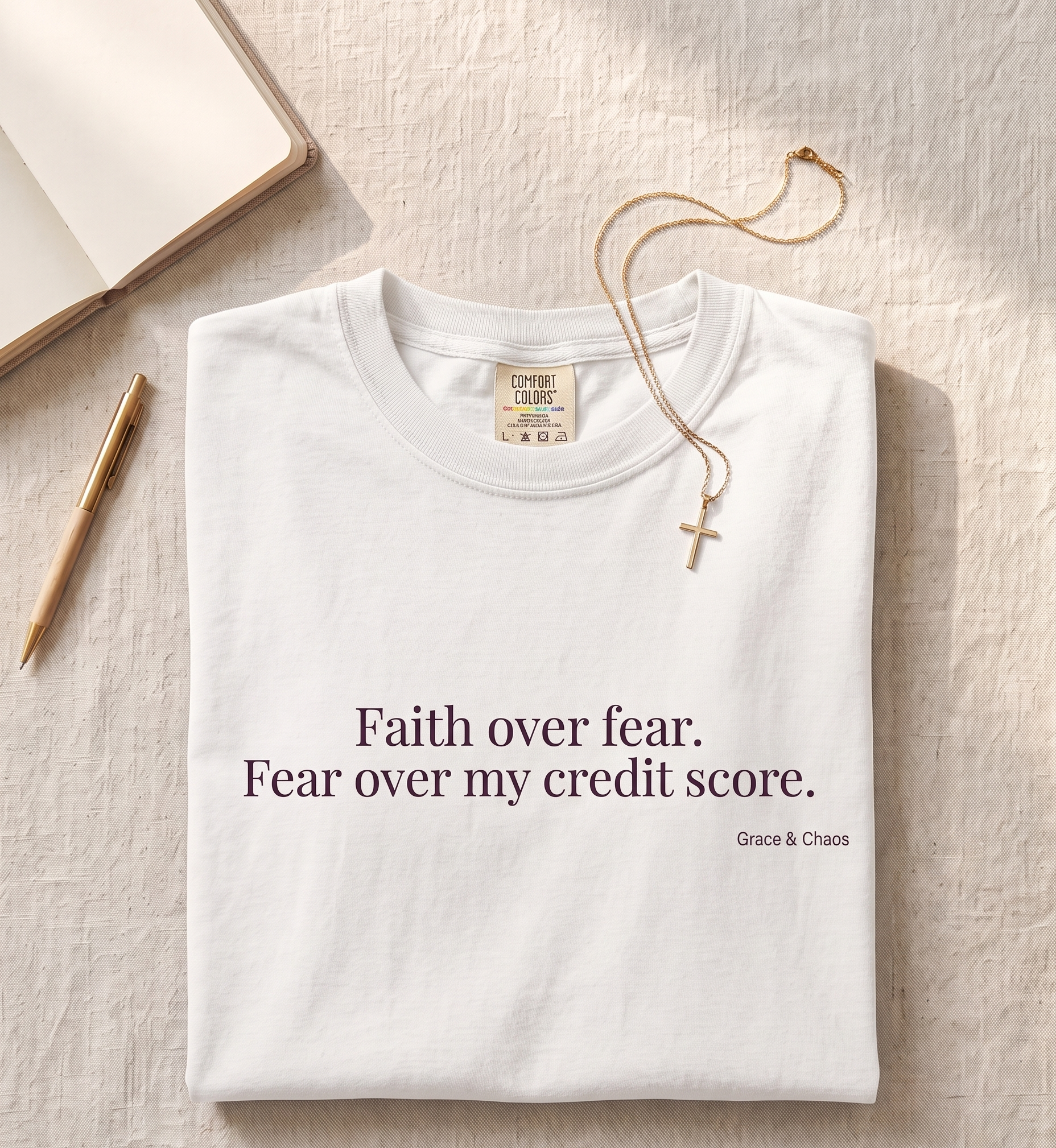 Faith over fear T-shirt